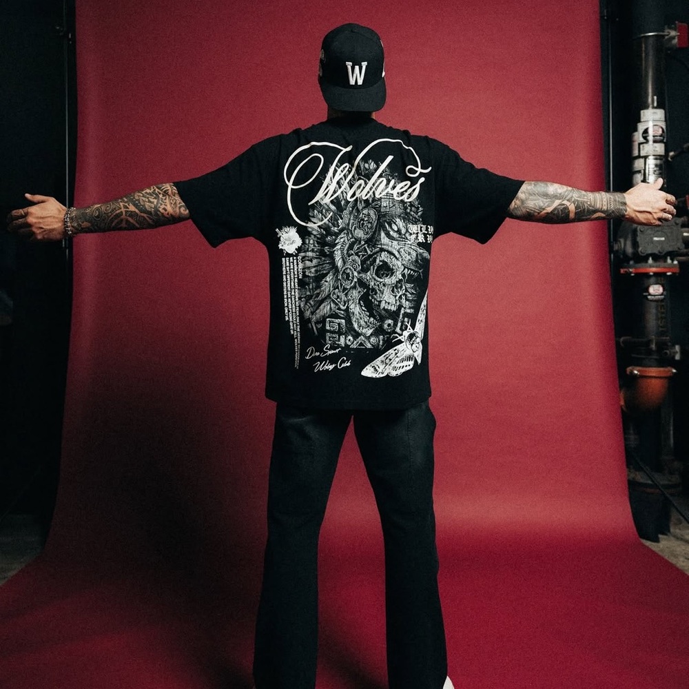 DarcSport (1 OF 500) Bravery "Premium" Oversized Tee in Black/White